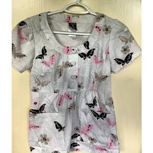 Cherokee Studio Women's Scrub top size XS